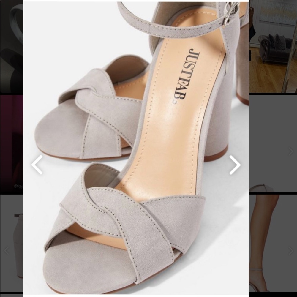 Grey Dress Heel